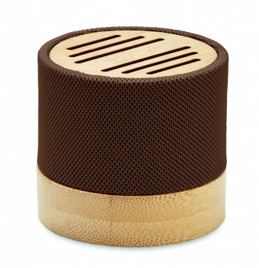 Logotrade promotional giveaway picture of: Bamboo RPET wireless speaker