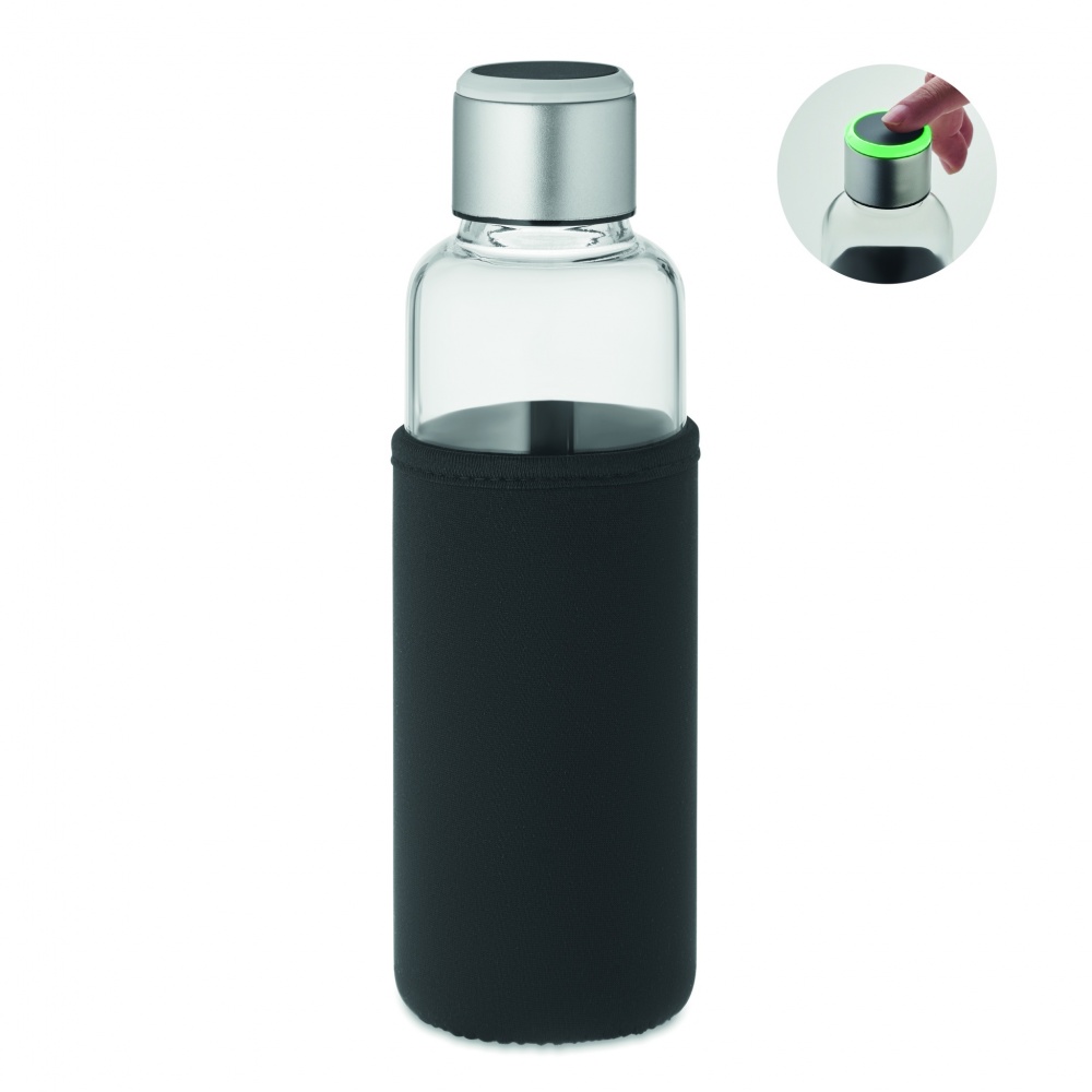 Logo trade corporate gift photo of: Glass bottle sensor reminder