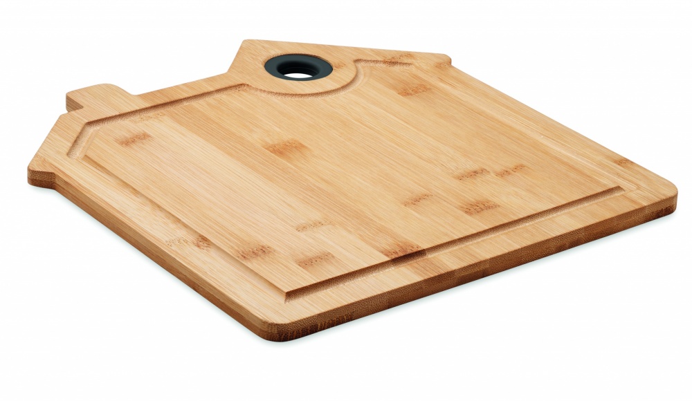 Logotrade advertising product picture of: Bamboo house cutting board