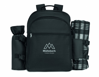 Logo trade business gifts image of: 4 person Picnic backpack