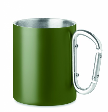 Logo trade business gift photo of: Double wall metal mug 300 ml