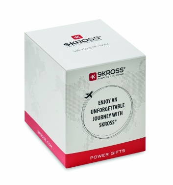 Logo trade corporate gifts image of: Skross MUV USB A/C adapter