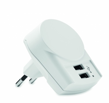 Logotrade promotional item picture of: Skross Euro USB Charger (2xA) 12W