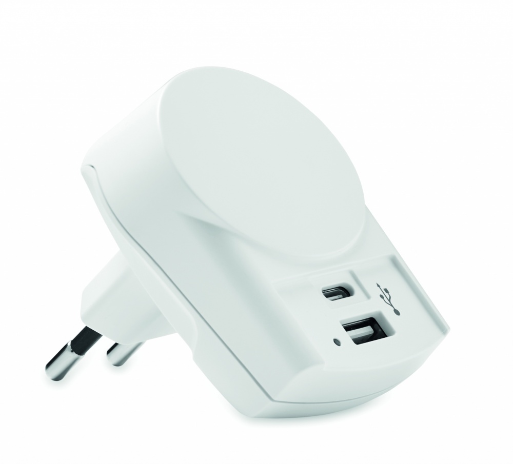 Logotrade promotional product picture of: Skross Euro USB Charger (AC)