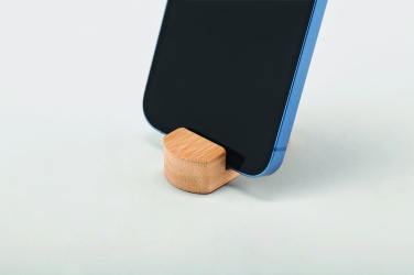 Logo trade promotional products picture of: Mini bamboo phone stand