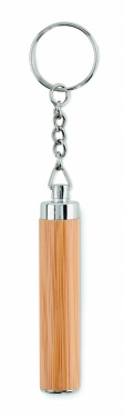 Logotrade promotional merchandise image of: Mini bamboo torch with keyring