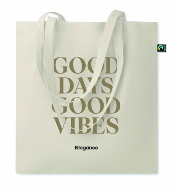 Logo trade promotional items image of: Shopping bag Fairtrade