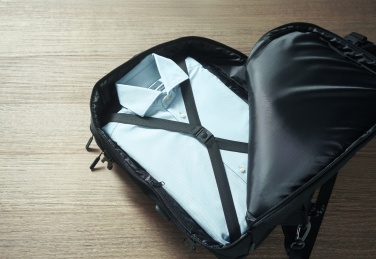 Logo trade promotional gift photo of: Backpack 600D RPET