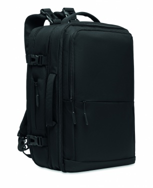 Logo trade corporate gifts image of: Backpack 600D RPET