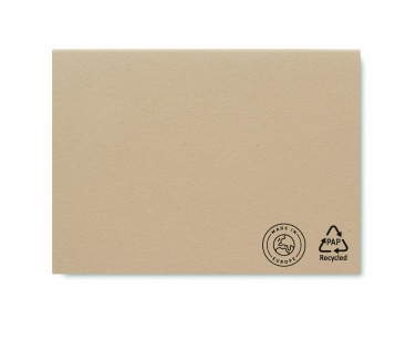 Logo trade promotional items picture of: Recycled paper memo block