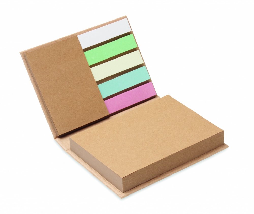 Logo trade promotional item photo of: Recycled memo pad set