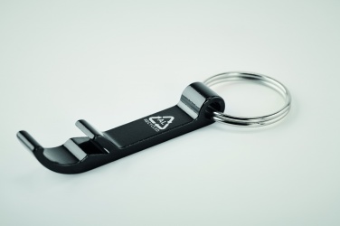 Logo trade corporate gifts image of: Recycled aluminium key ring Nokia