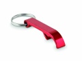 Recycled aluminium key ring Nokia, Red