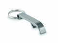 Recycled aluminium key ring Nokia, Silver