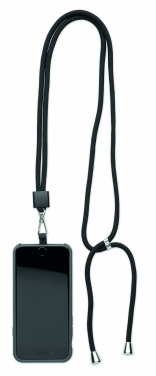 Logotrade advertising product picture of: RPET Phone holder lanyard