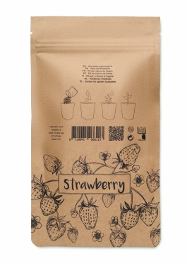 Logo trade advertising product photo of: Strawberry growing kit