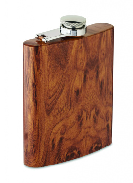 Logotrade promotional gift picture of: Slim hip flask 190 ml