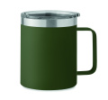 Double wall mug 300 ml, Dark Green