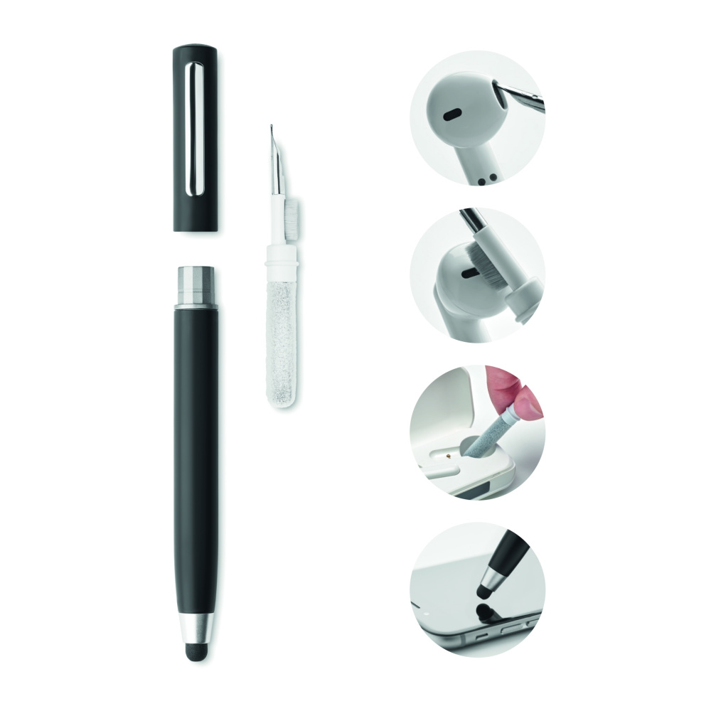 Logotrade promotional gift image of: Stylus pen TWS cleanning set