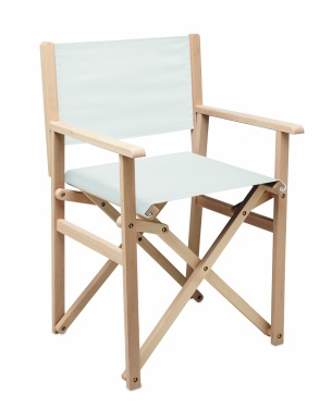 Logotrade corporate gift picture of: Foldable wooden beach chair