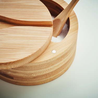 Logotrade corporate gift picture of: Salt and pepper bamboo box