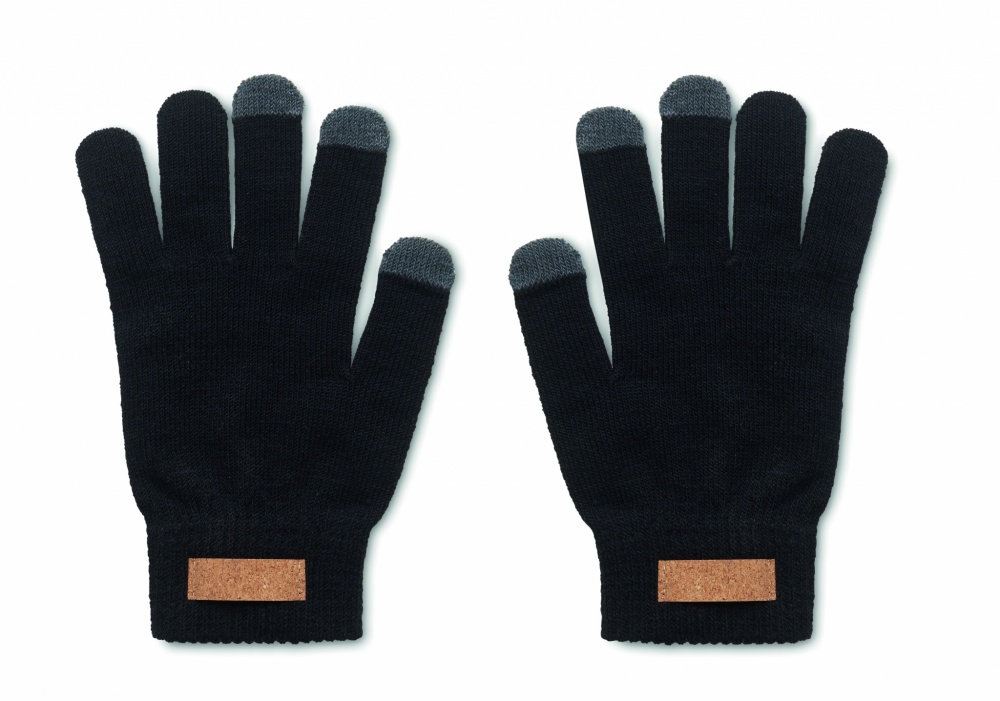 Logotrade promotional merchandise image of: RPET tactile gloves