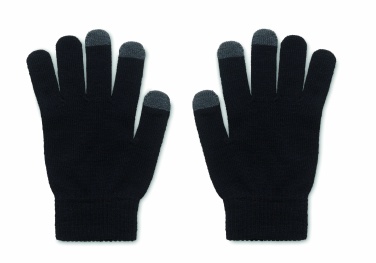 Logo trade advertising product photo of: RPET tactile gloves