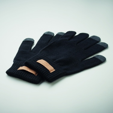 Logotrade business gift image of: RPET tactile gloves