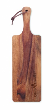 Logotrade promotional giveaway image of: Acacia wood serving board