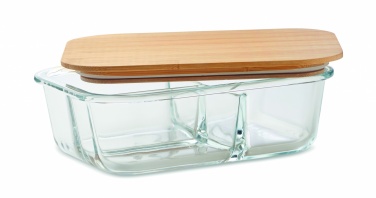 Logotrade corporate gifts photo of: Glass lunch box with bamboo lid