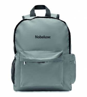 Logo trade promotional products image of: High reflective backpack 190T