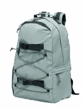 Logotrade promotional product picture of: High reflective backpack 190T