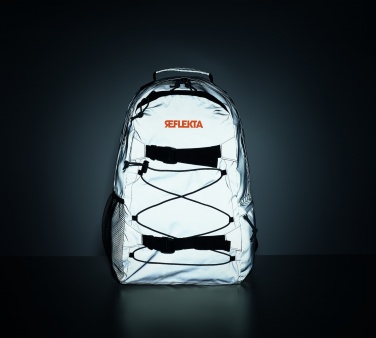 Logo trade advertising products picture of: High reflective backpack 190T