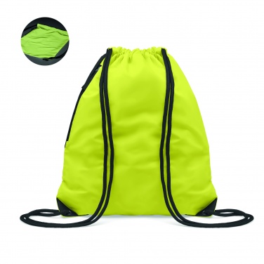 Logotrade promotional gift image of: Brightning drawstring bag