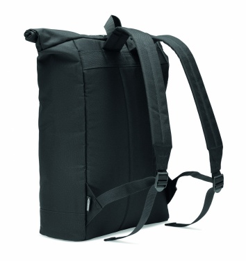 Logotrade promotional giveaway image of: 600D RPET rolltop backpack