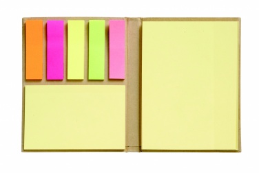 Logo trade business gifts image of: Sticky note memo pad recycled