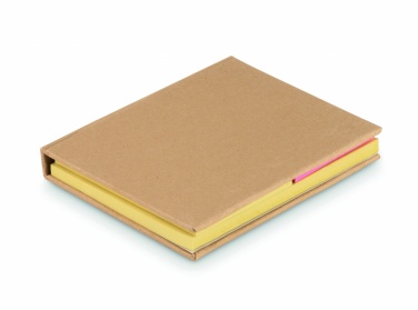 Logotrade promotional gift picture of: Sticky note memo pad recycled