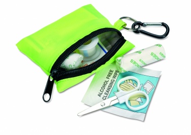 Logotrade promotional items photo of: First aid kit w/ carabiner