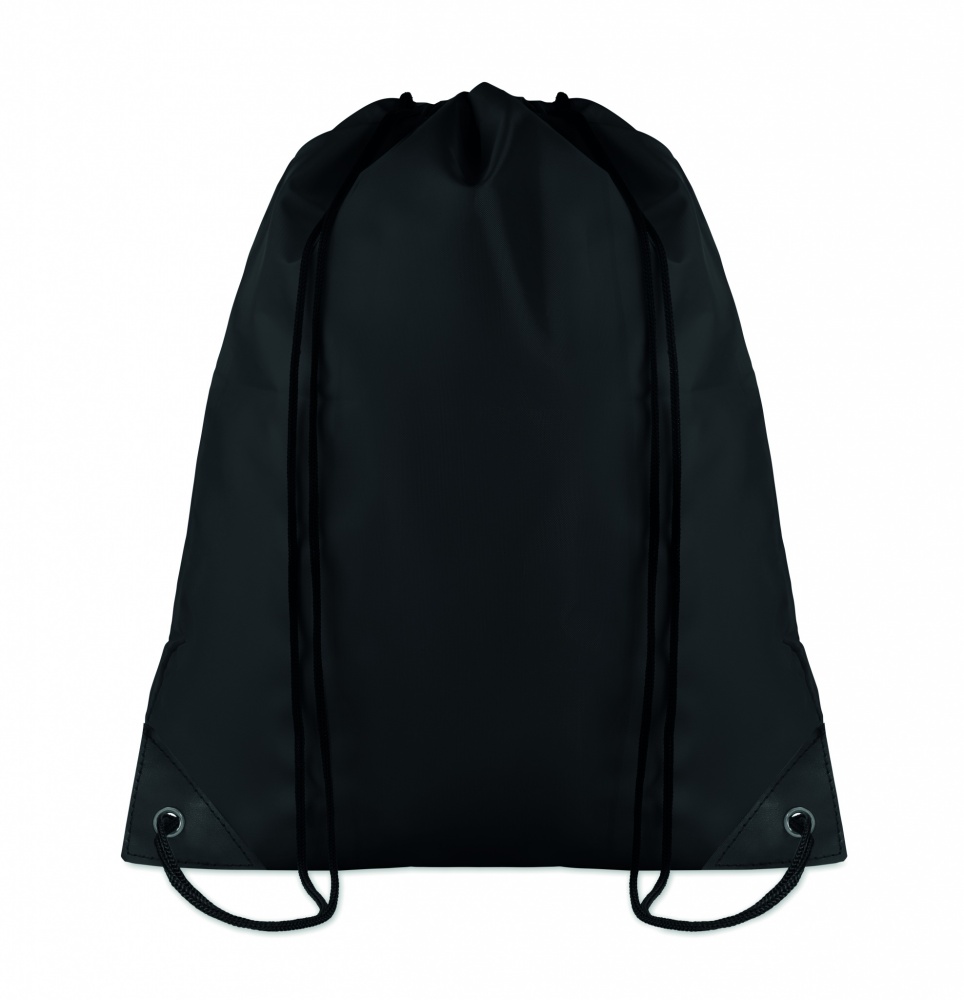 Logo trade promotional item photo of: 190T Polyester drawstring bag