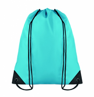 Logo trade business gift photo of: 190T Polyester drawstring bag