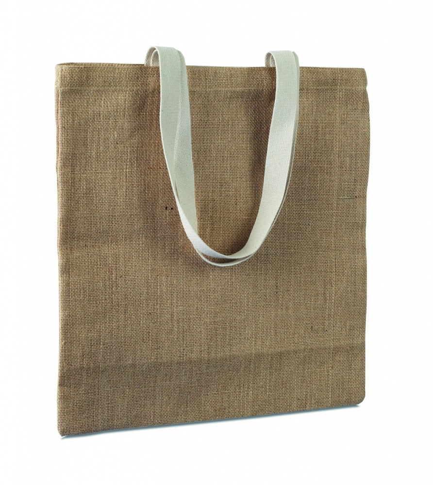 Logotrade promotional item picture of: Jute shopping bag