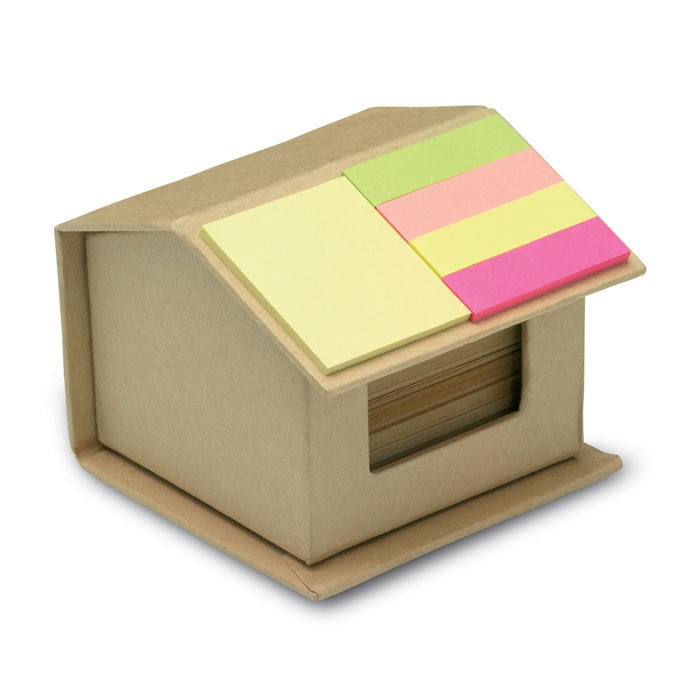 Logotrade promotional gift image of: Memo/sticky notes pad recycled