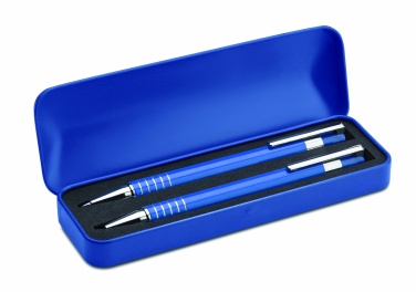 Logotrade promotional product image of: Ball pen set in metal box