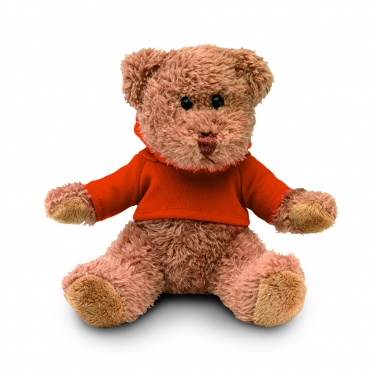 Logo trade advertising products image of: Teddy bear plus with hoodie