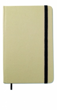 Logo trade promotional products picture of: A6 recycled notebook 96 plain