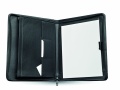 A4 leather conference folder, Black