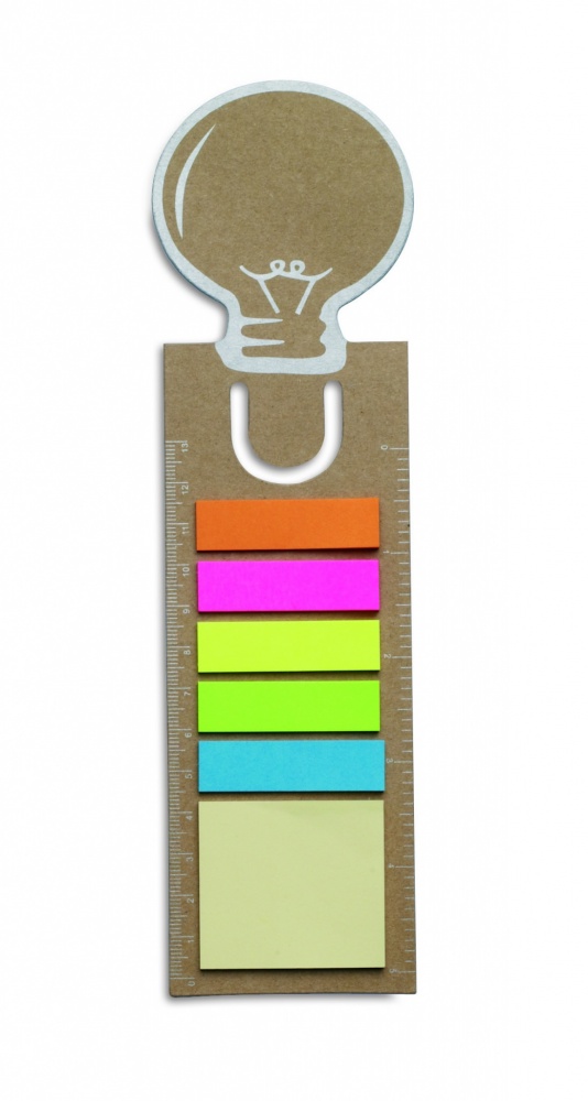 Logotrade promotional merchandise photo of: Bookmark with sticky memo pad