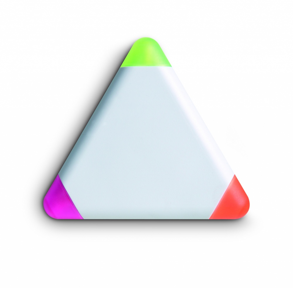 Logotrade advertising product picture of: Triangular highlighter