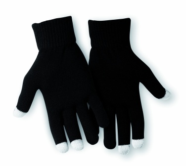 Logo trade advertising products image of: Tactile gloves for smartphones