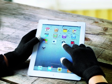 Logo trade business gift photo of: Tactile gloves for smartphones